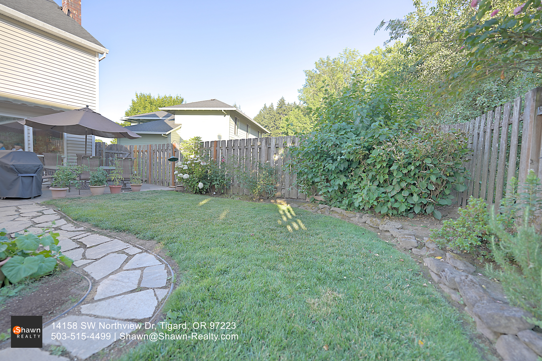 Backyard - 14158 SW Northview Dr