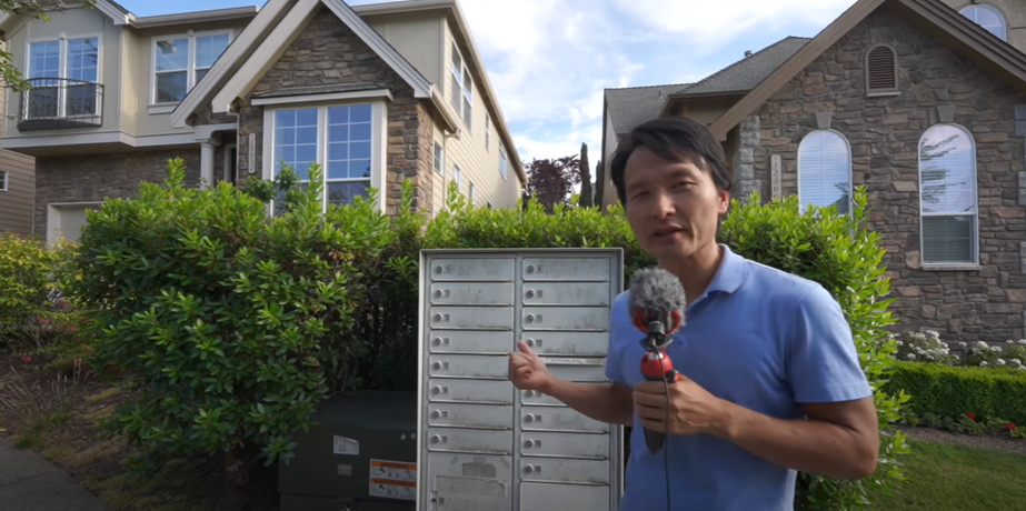 Common mailbox in Bauer Highlands